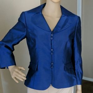 Tahari Arthur S. Levine Distressed Sateen …